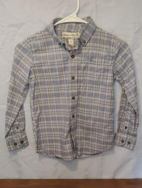 Southern Point Co. Youth (S) Plaid Button-Down Shirt Boys 6-8
